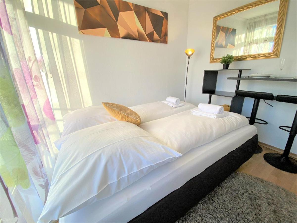 Exclusives Apartment In Bestlage +Netflix +Boxspring Bad Fussing Ngoại thất bức ảnh